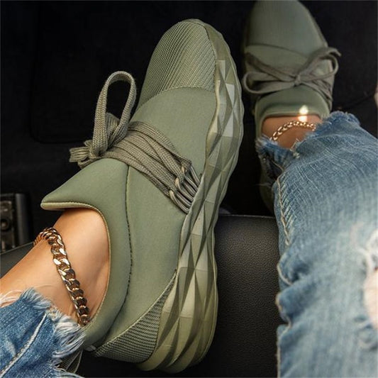 NEW!! Women Casual Sport Sneakers Shoes Lace Up Loafers